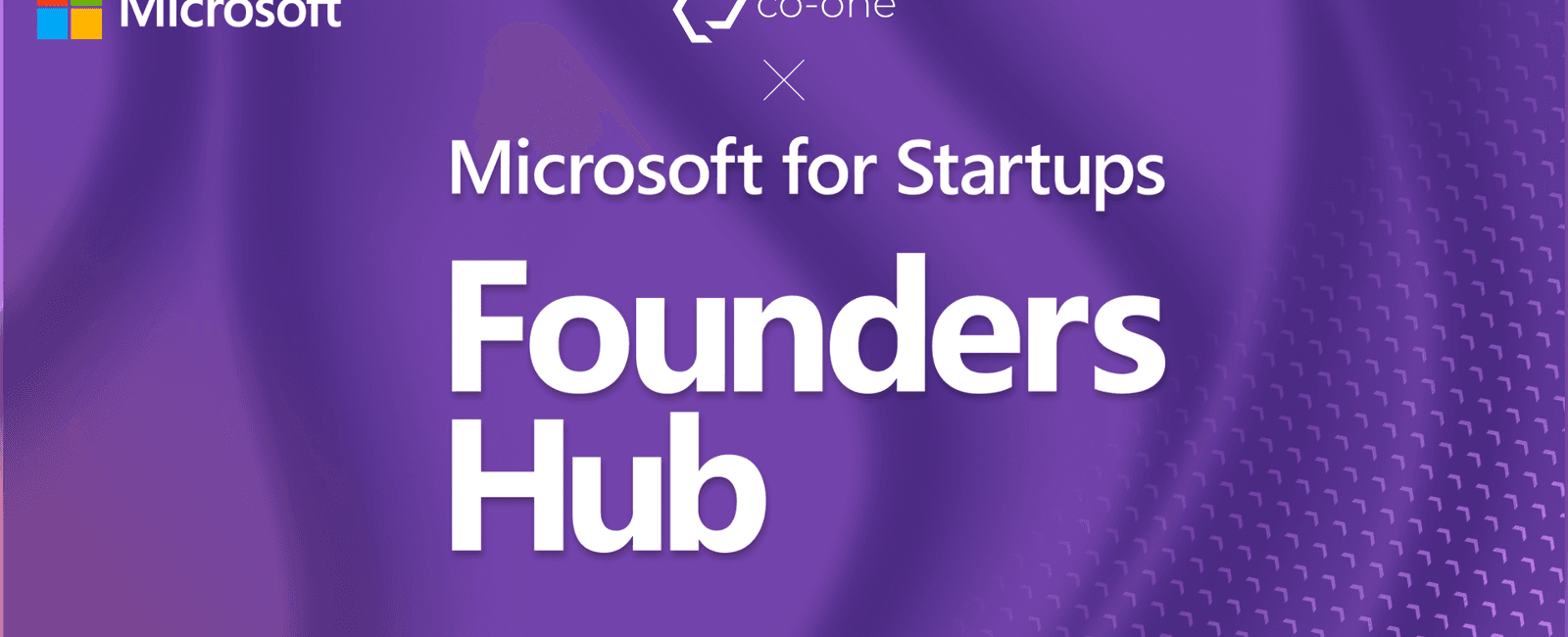 Co-one Joins Microsoft for Startups Founders Hub
